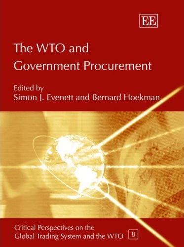 The WTO And Government Procurement