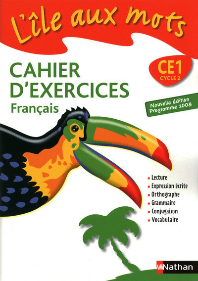 L'île aux mots Cahier d'exercices Français CE1