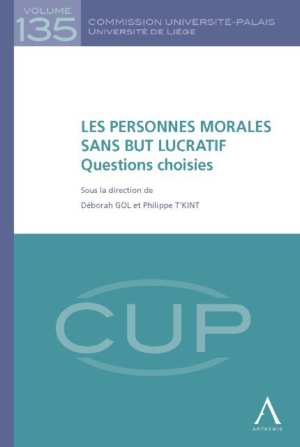 Les personnes morales sans but lucratif