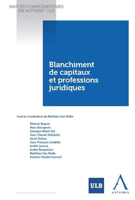 Blanchiment de capitaux et profession juridique