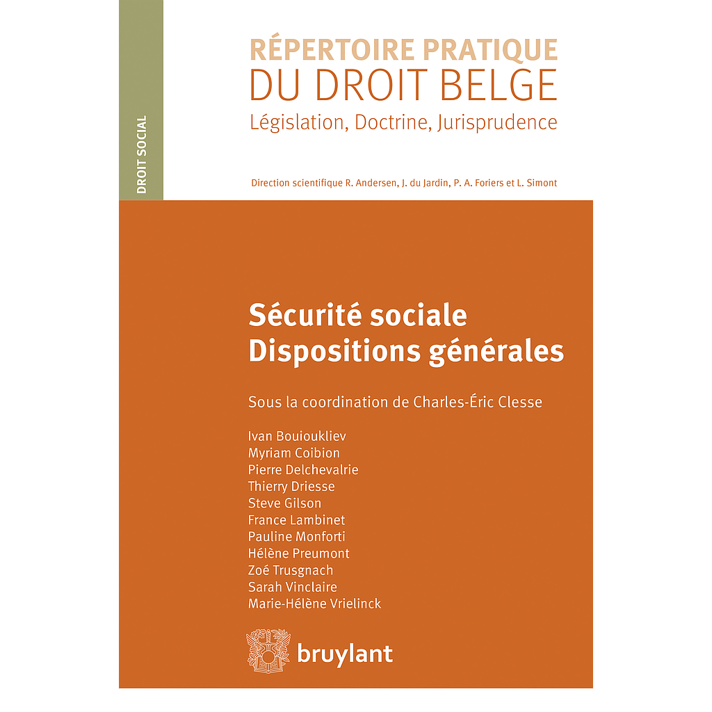 Sécurité sociale - Dispositions générales