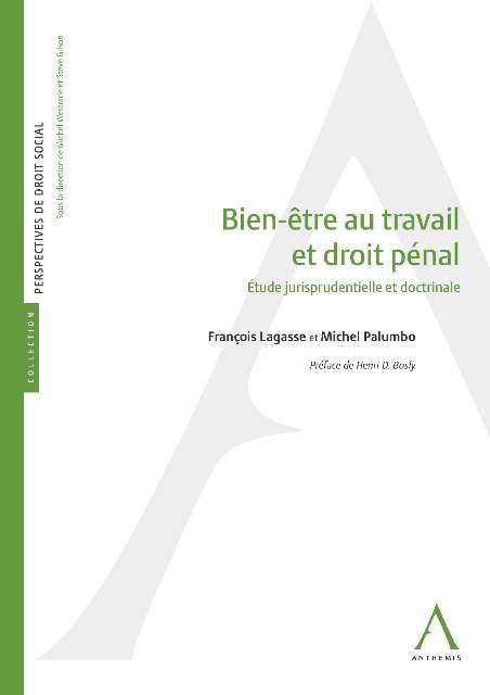 Bien-être au travail et droit pénal