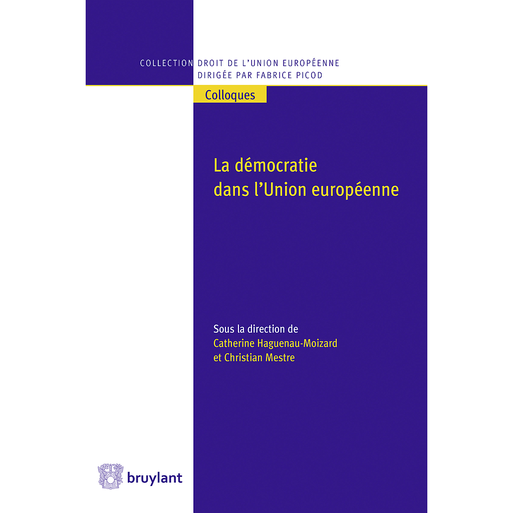 La démocratie dans l'Union européenne