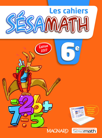Cahier Sésamath 6e - Livre de l'élève (2021)