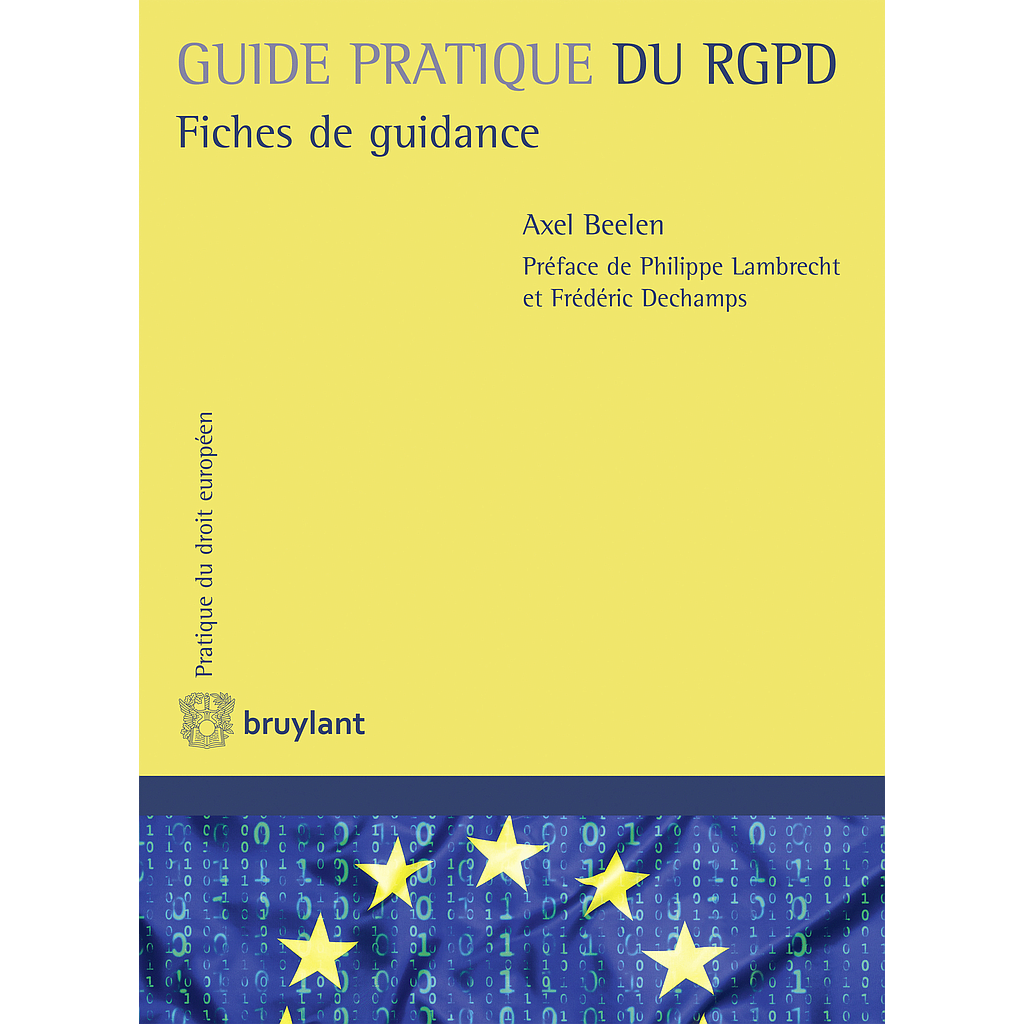 Guide pratique du RGPD - Fiches de guidance