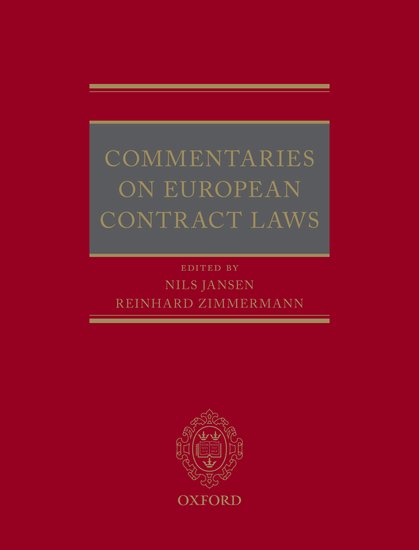 Commentaries on European Contract Laws