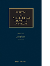 Tritton on Intellectual Property in Europe - Fifth Edition