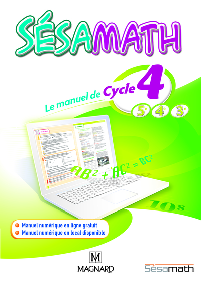 Sésamath cycle 4 - Grand Format