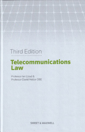 Telecommunications Law - Third Edition