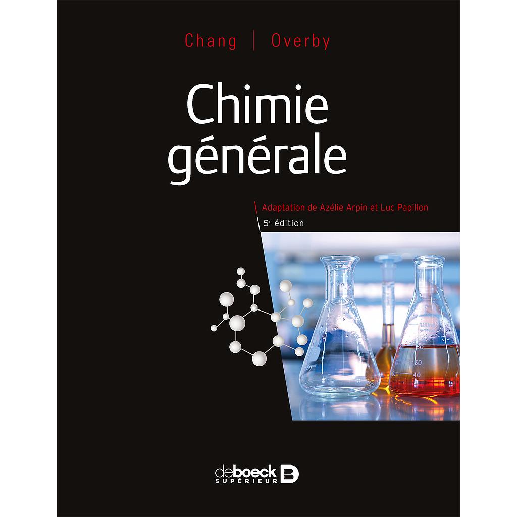 Chimie générale - A paraitre le 03/09/2019