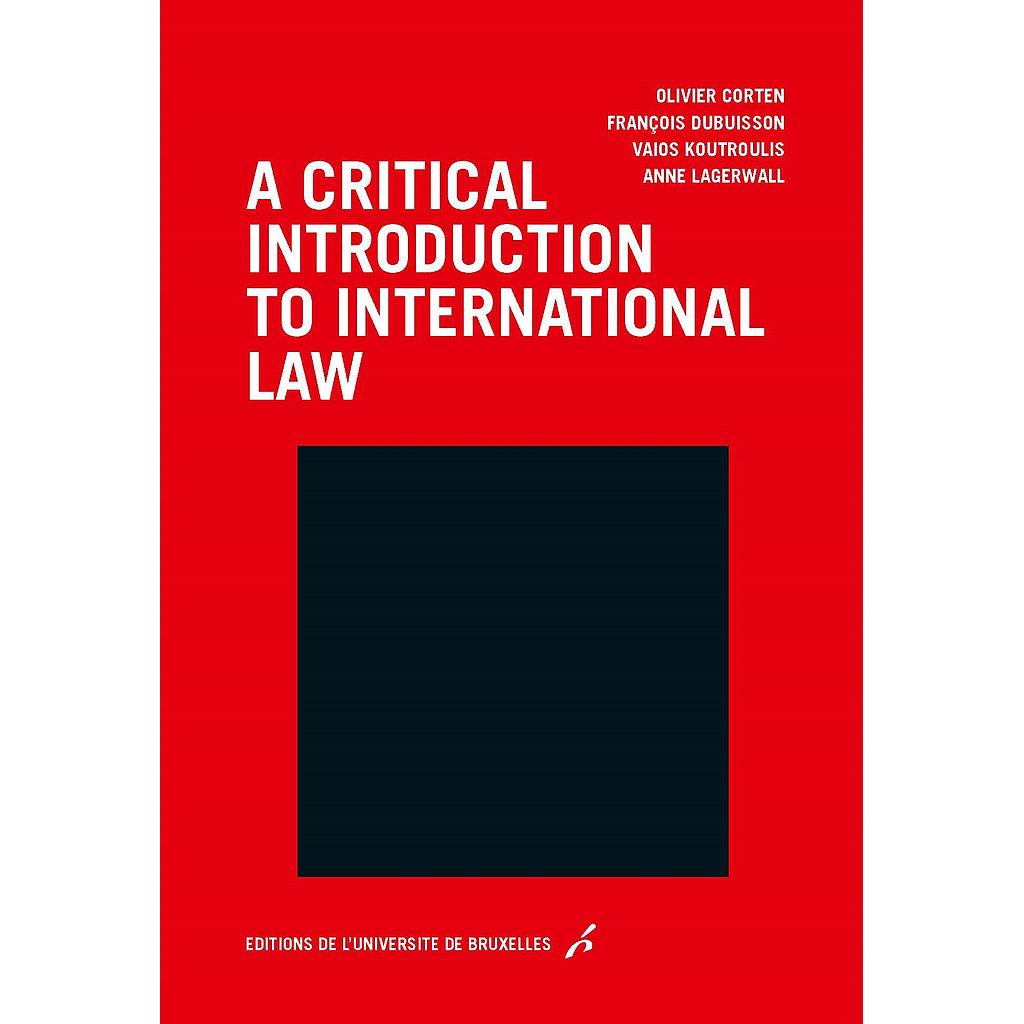 A critical introduction to international law