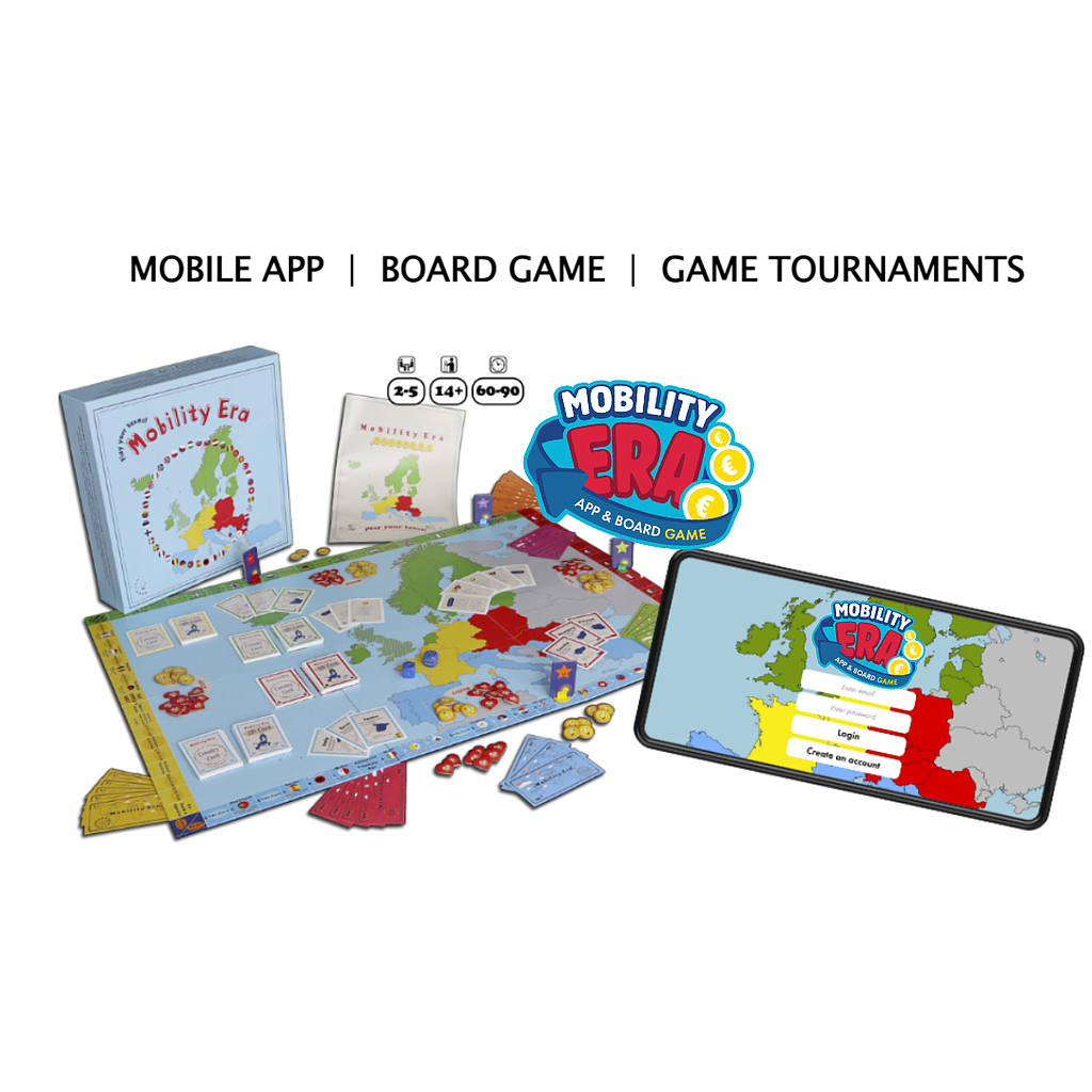 Mobility Era Game - Board game & app