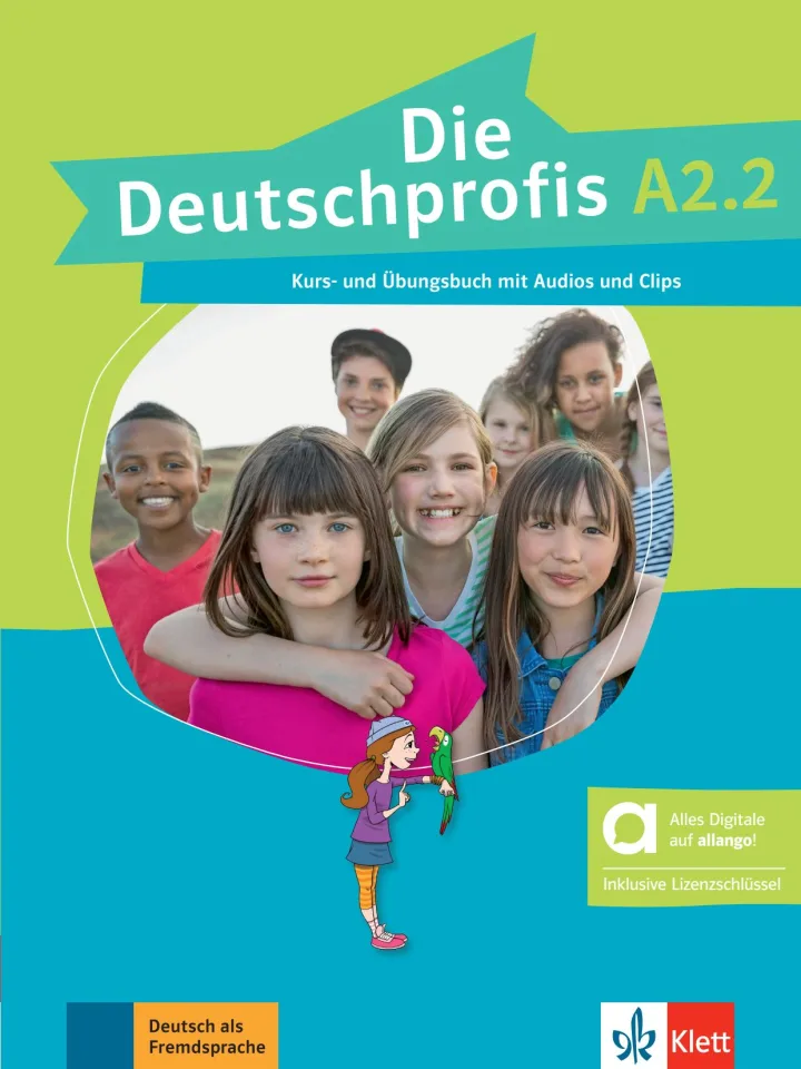 Die Deutschprofis, .A2.2, Kurs- und Übungsbuch mit Audios und Clips online