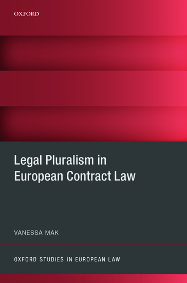 Legal Pluralism in European Contract Law