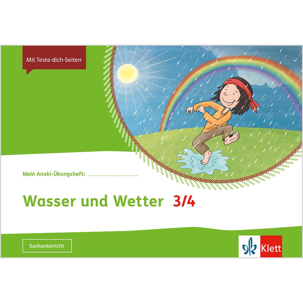 Mein Indianerheft, Mein Anoki-Übungsheft - Wasser und Wetter 3/4