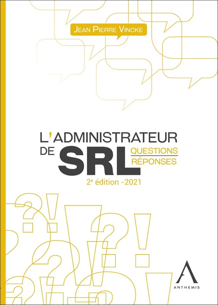 L'administrateur de SRL - édition 2021