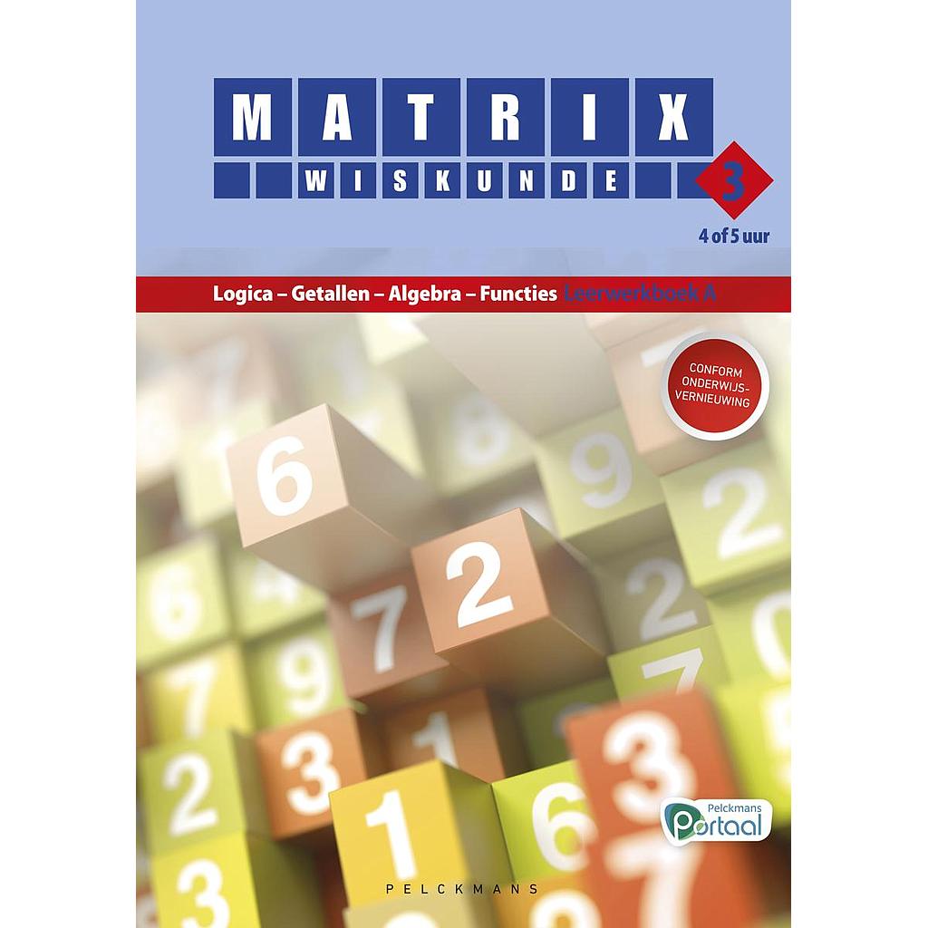 Matrix Wiskunde 3.4-5 Leerwerkboek A (incl. Portaal)
