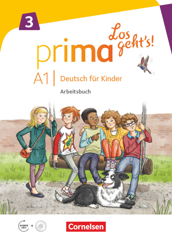 Prima 3 - Los geht's! Arbeitsbuch mit Audio-CD