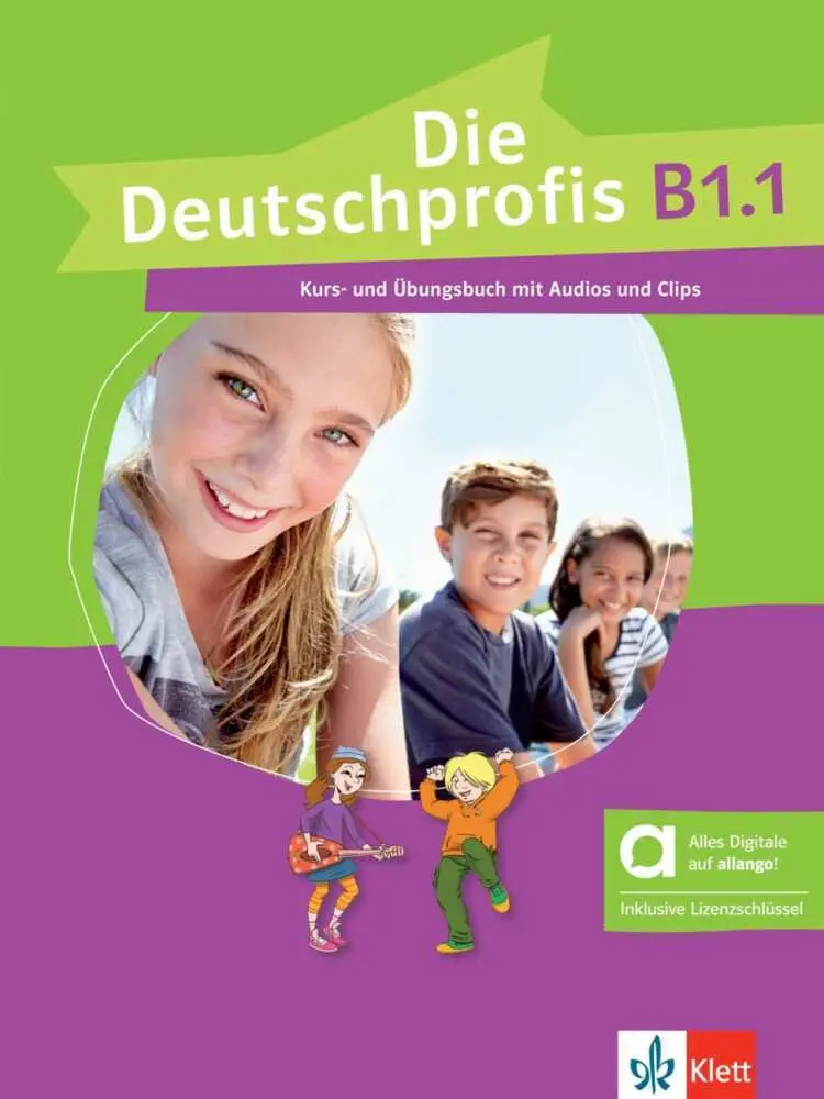 Die Deutschprofis, B1.1, Kurs- und Übungsbuch mit Audios und Clips online