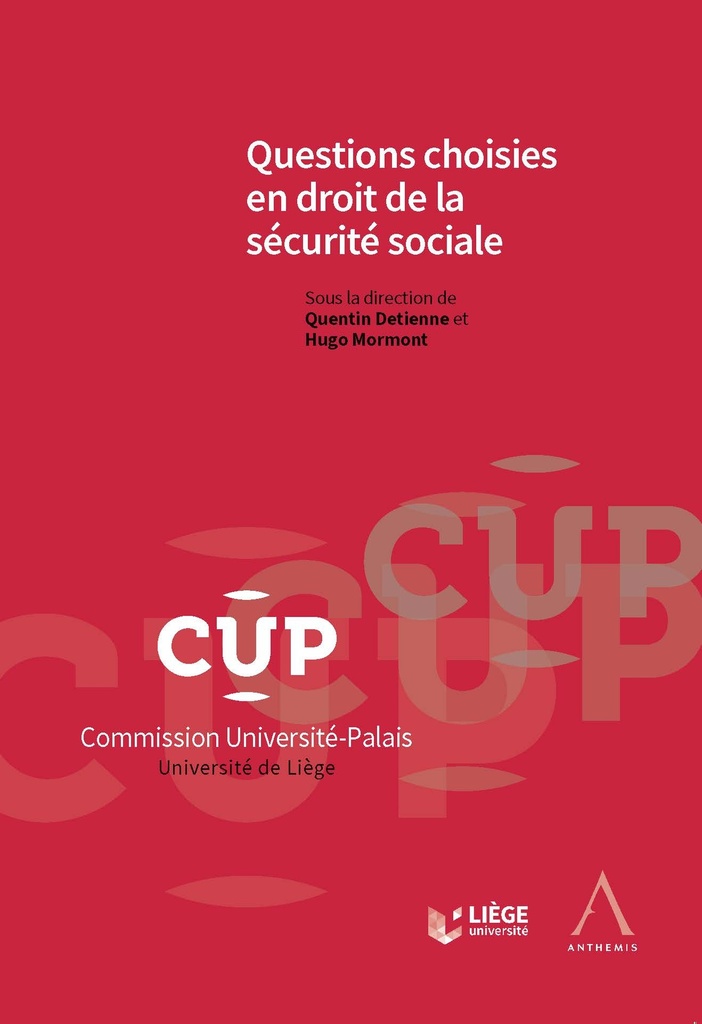 Questions choisies en droit de la securite sociale