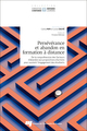 Persévérance et abandon en formation à distance