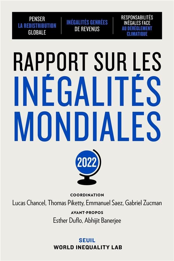 Rapport sur les inégalités mondiales - Edition 2022