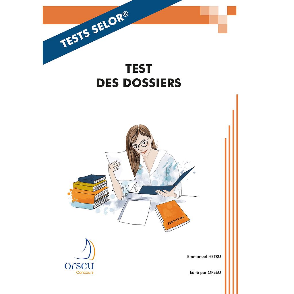 Tests Selor - Test des dossiers