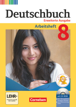 Deutschbuch, Erweiterte Ausgabe, Deutschbuch - Sprach- und Lesebuch - Zu allen erweiterten Ausgaben - 8. Schuljahr