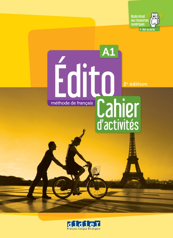 Edito A1 – Cahier d’activités + didierfle.app – Edition 2022