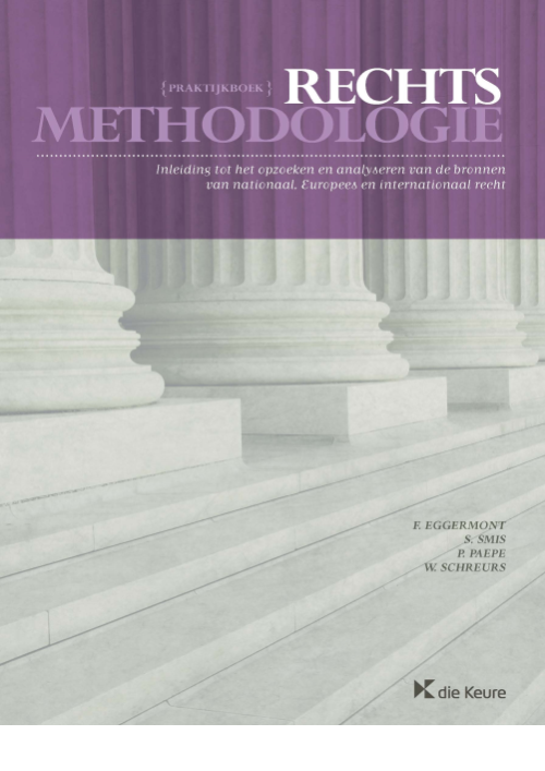 Praktijkboek rechtsmethodologie 2022