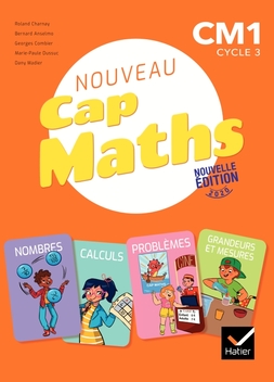 Mathématiques CM1 Cap Maths - Manuel + Cahier de Géométrie + Le dico-maths