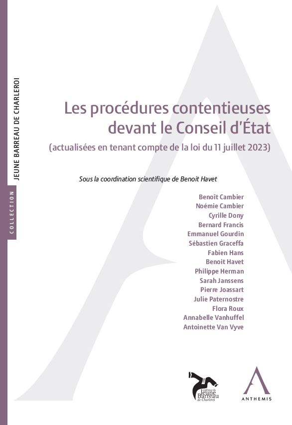 Les procédures contentieuses devant le conseil d'Etat