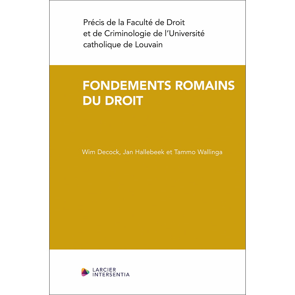 Fondements romains du droit