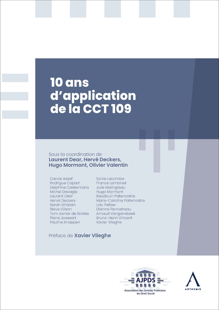 Les 10 ans de la CCT n° 109