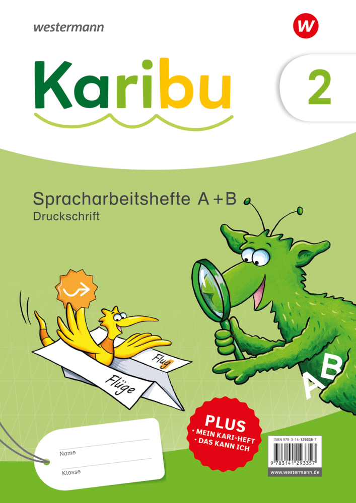 Karibu - Ausgabe 2024Spracharbeitshefte 2 Druckschrift