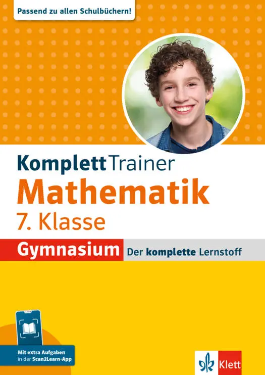 Klett KomplettTrainer Gymnasium Mathematik 7. Klasse - Der komplette Lernstoff