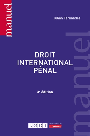 Droit international pénal - 3e édition