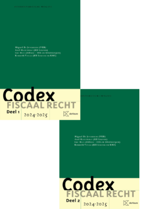 Codex Fiscaal Recht 2024-2025 – deel 1 en deel 2