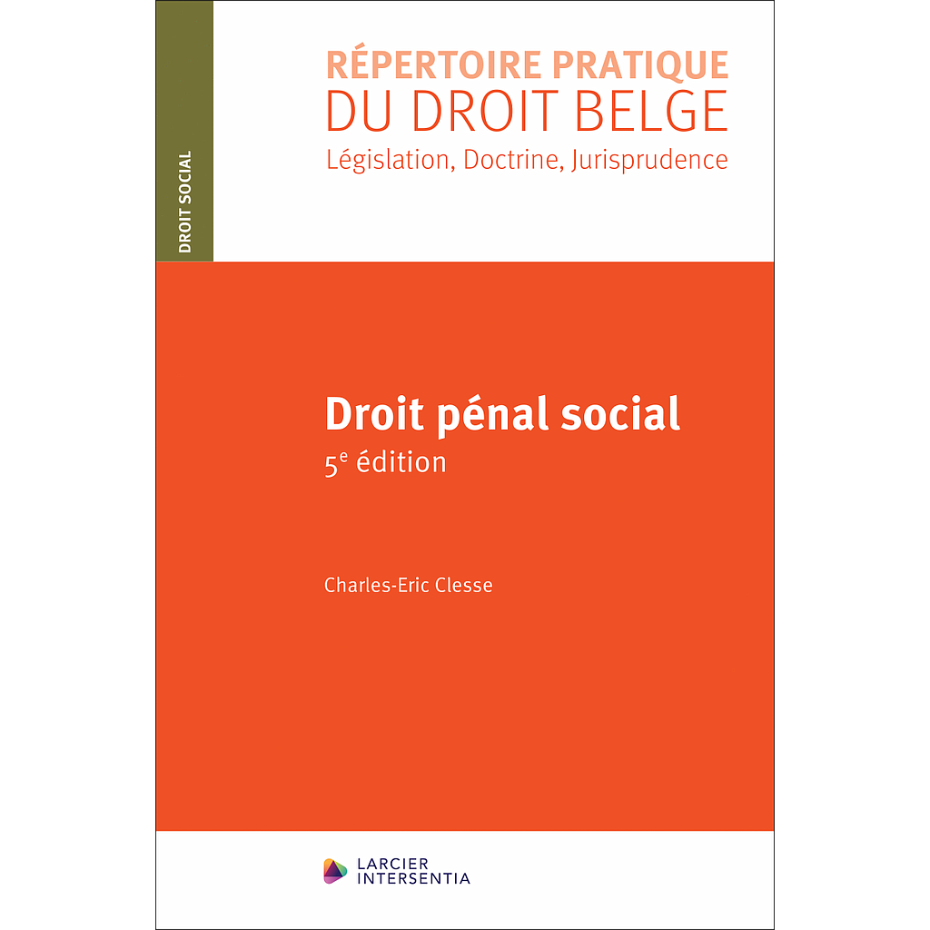Droit pénal social - 5ème Edition