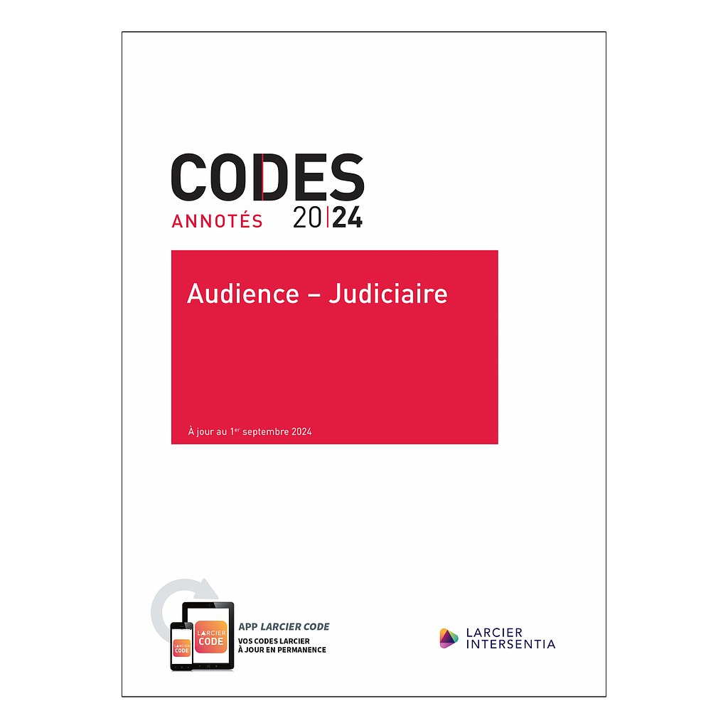 Code annoté - Audience - Judiciaire 2024