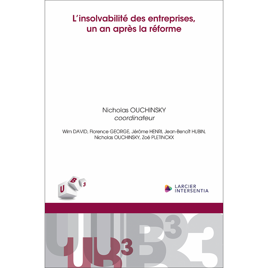 L’insolvabilité des entreprises, un an après la réforme