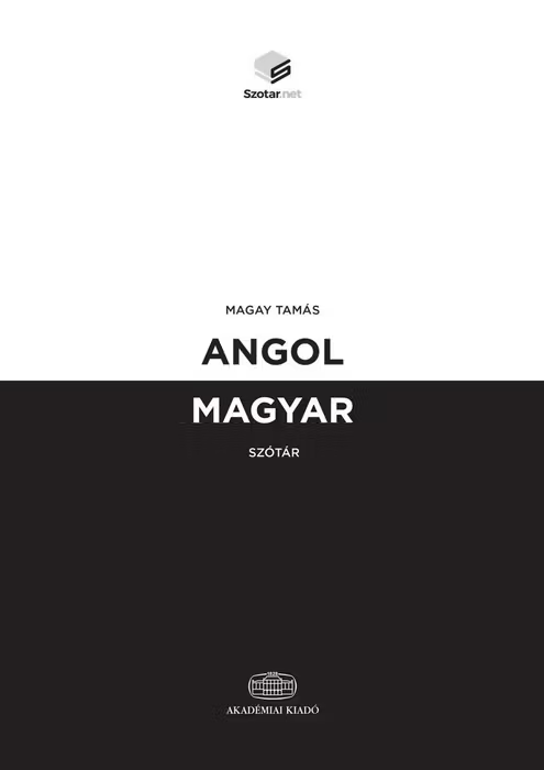Angol-magyar szótár
