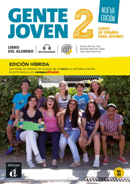 Gente Joven 2 Libro del alumno - Nueva edicion - Edicion hibrida