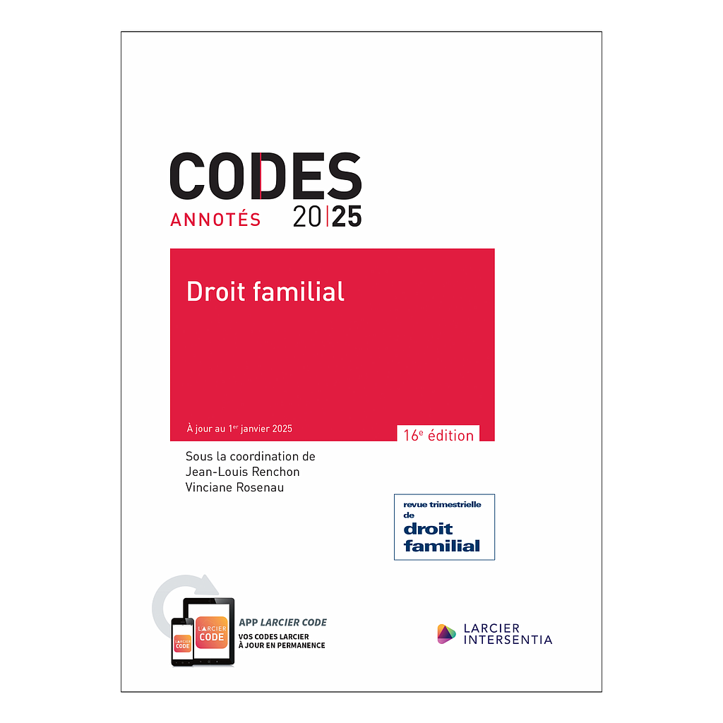 Code annoté - Droit familial 2025