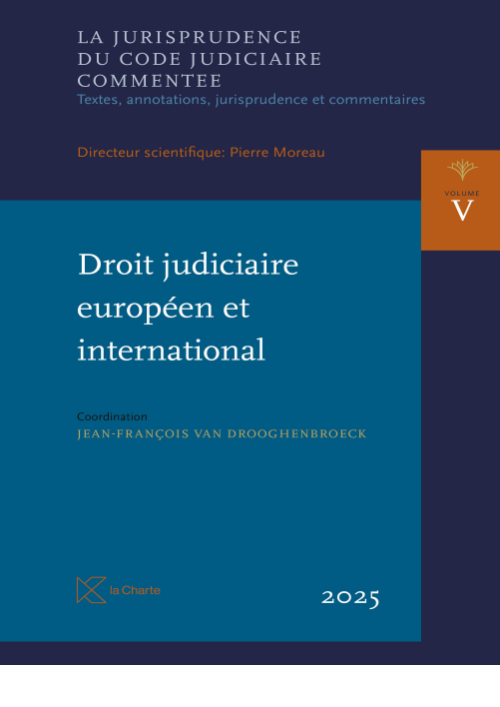 Droit judiciaire européen et international 2025 - JCJC Vol. V