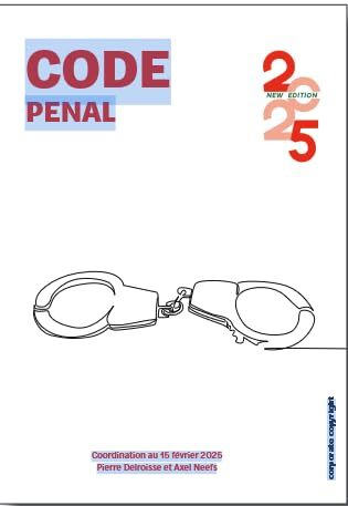 Code pénal 2025