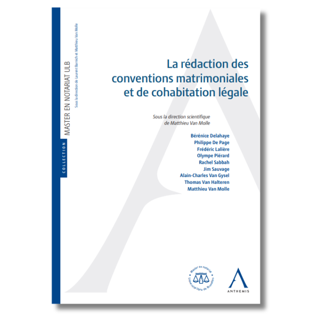 La rédaction des conventions matrimoniales et de de cohabitation légale