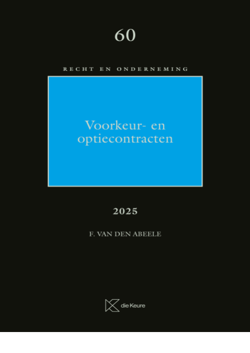 Voorkeur- en optiecontracten - Recht & Onderneming 60