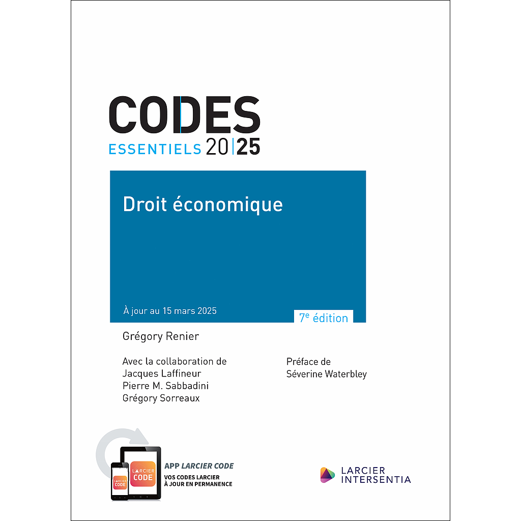 Code essentiel - Droit économique 2025