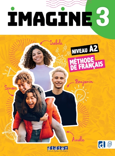 Imagine 3 - niv. a2.2 - livre + didierfle.app